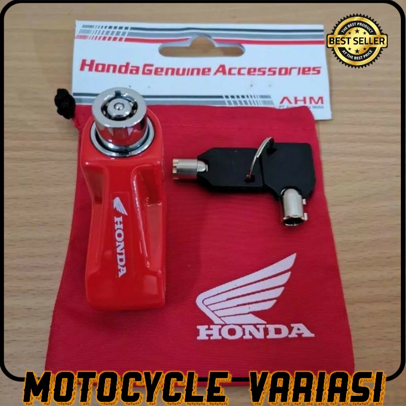 [COD GROSIR] GEMBOK CAKRAM ORIGINAL HONDA / DISK SET LOCK BRAKE CAKRAM ORIGINAL HONDA