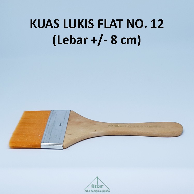 

Brush / Kuas SNTC 598 Gepeng / Datar / Flat No. 12