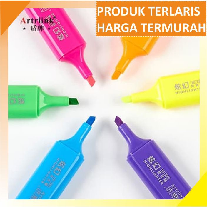

Artriink Stabilo Highlighter Boss Joyko Neon Terang atk 1-5mm HI-901 MS520