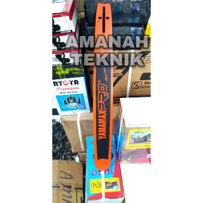 Guide Bar laser tip chain saw gergaji kayu senso 22 inch yamamax chainsaw yamamax