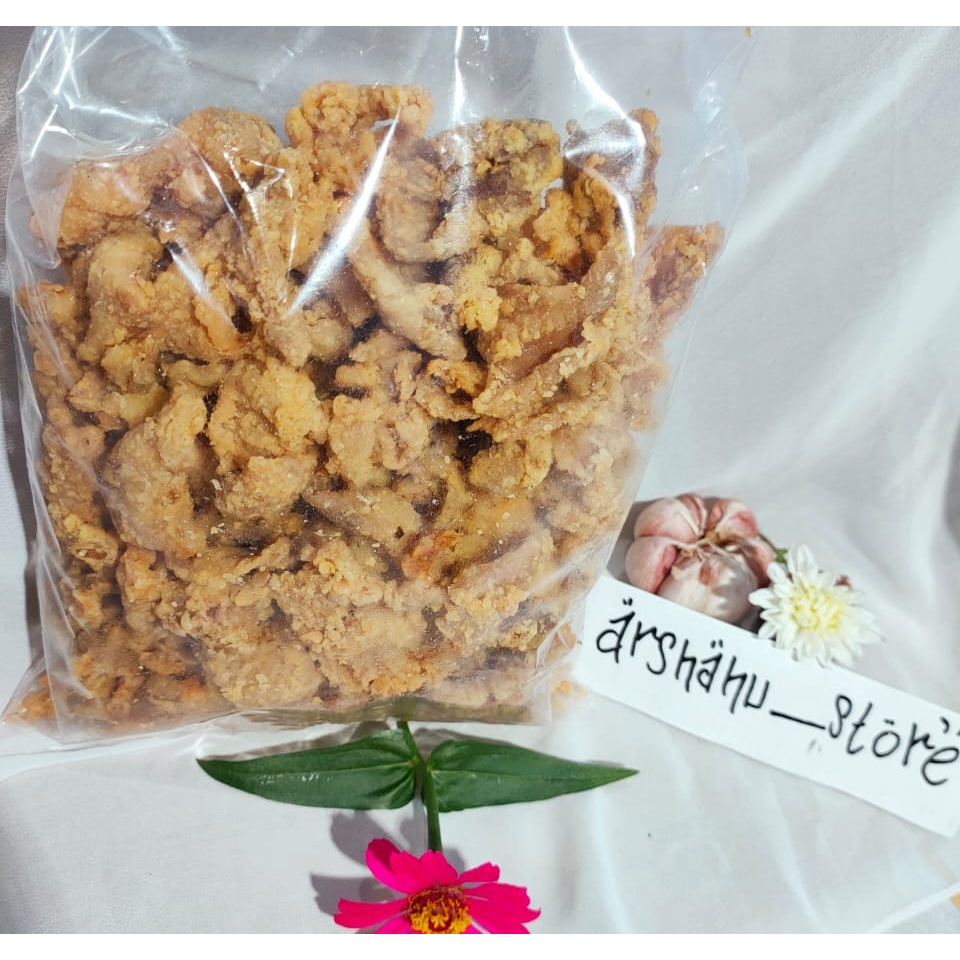 

Kulit Ayam Crispy/keripik kulit 500 gr