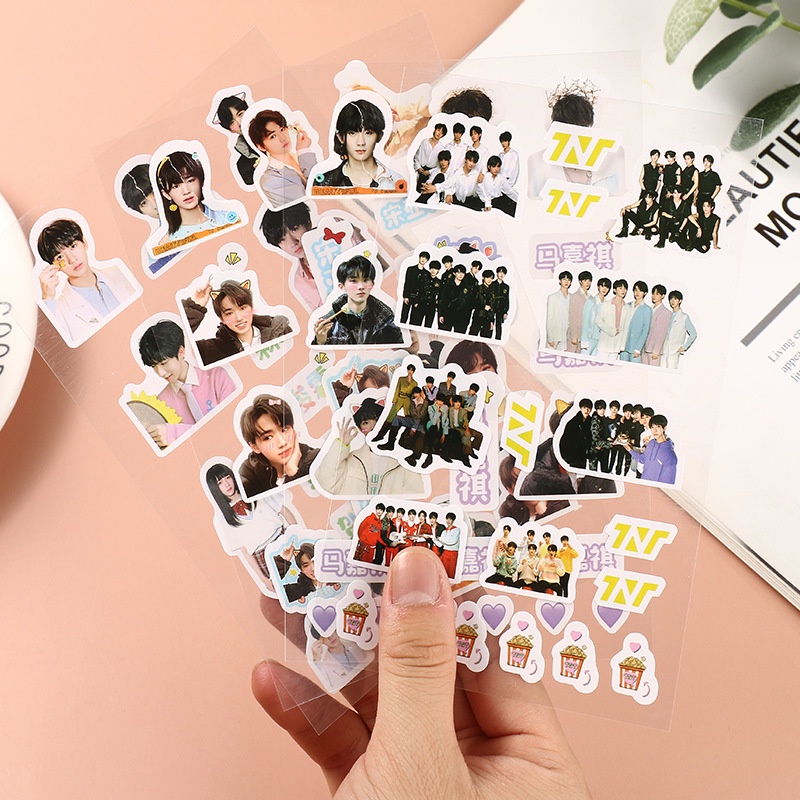 Tnt Stiker PVC Motif Teen In Times Untuk Dekorasi Handbookhandphonekomputer DIY