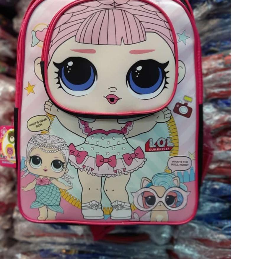 LKF RANSEL SD  ☆Tas Anak Sekolah Tk / Tas Sekolah Ransel Sd / Tas Karakter LOL / TAS LOL SD .. _
