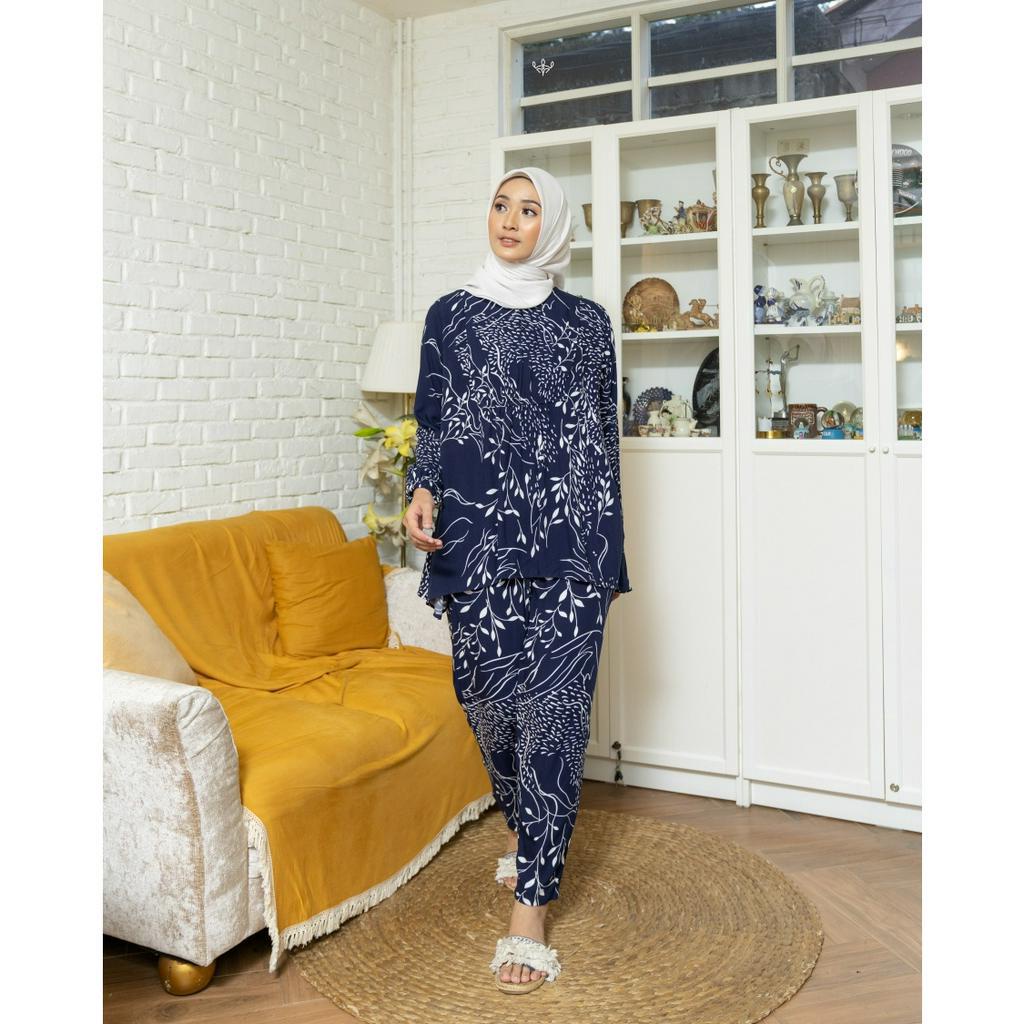 Wimi.id Luvia Long Pjs | Baju Ibu Hamil dan Ibu Menyusui