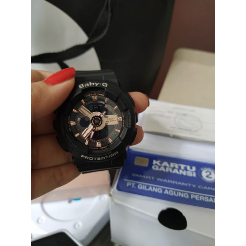 preloved jam G shock baby G original like new