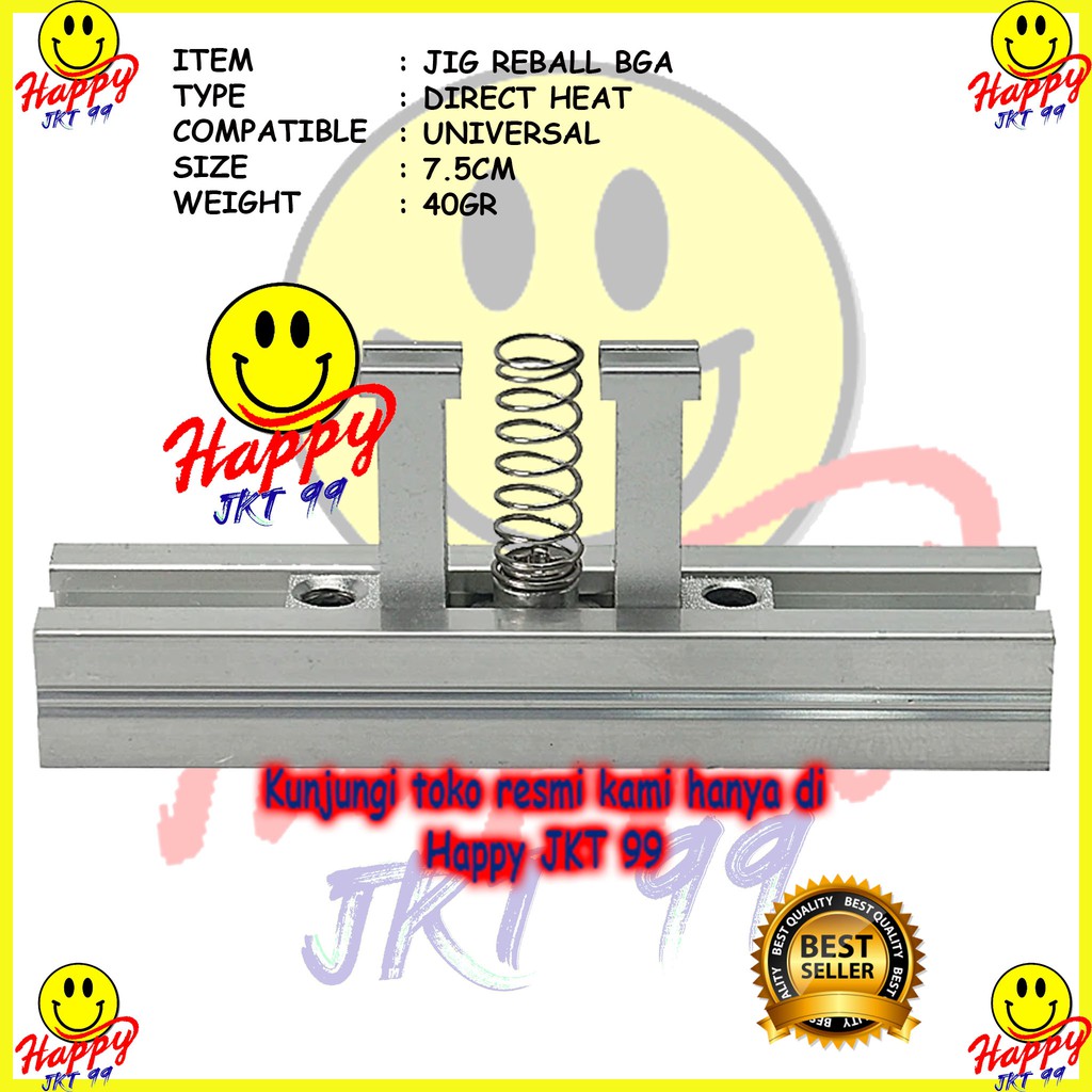 [ HAPPY JKT 99 ] BGA STATION REWORK DIRECT HEAT JIG STENCIL