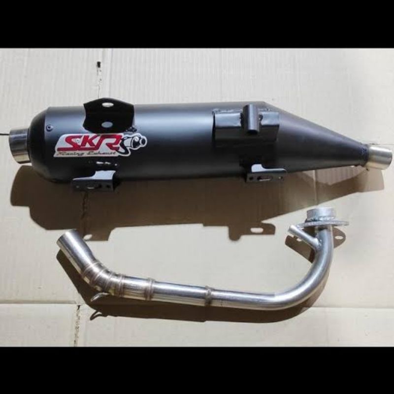 Knalpot Standar Racing SKR Xeon Karbu