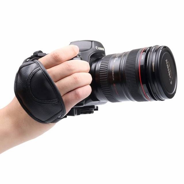 Leather Wrist Strap Kamera Hand Grip untuk Canon EOS Nikon Sony Olympus SLR / DSLR