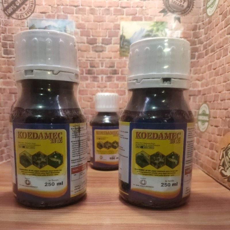 KOEDAMEC 20EC 250ML ABAMEKTIN agrimec demolish kutu trips