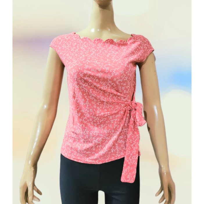 BLOUSE SLEEVELESS BRANDED EXPORT Termurah