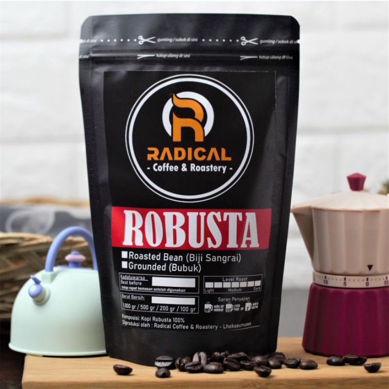 

Kopi Robusta Aceh 100gr Specialty Robusta Aceh Coffee