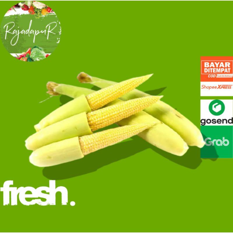

Baby Corn Jagung Baby 1kg