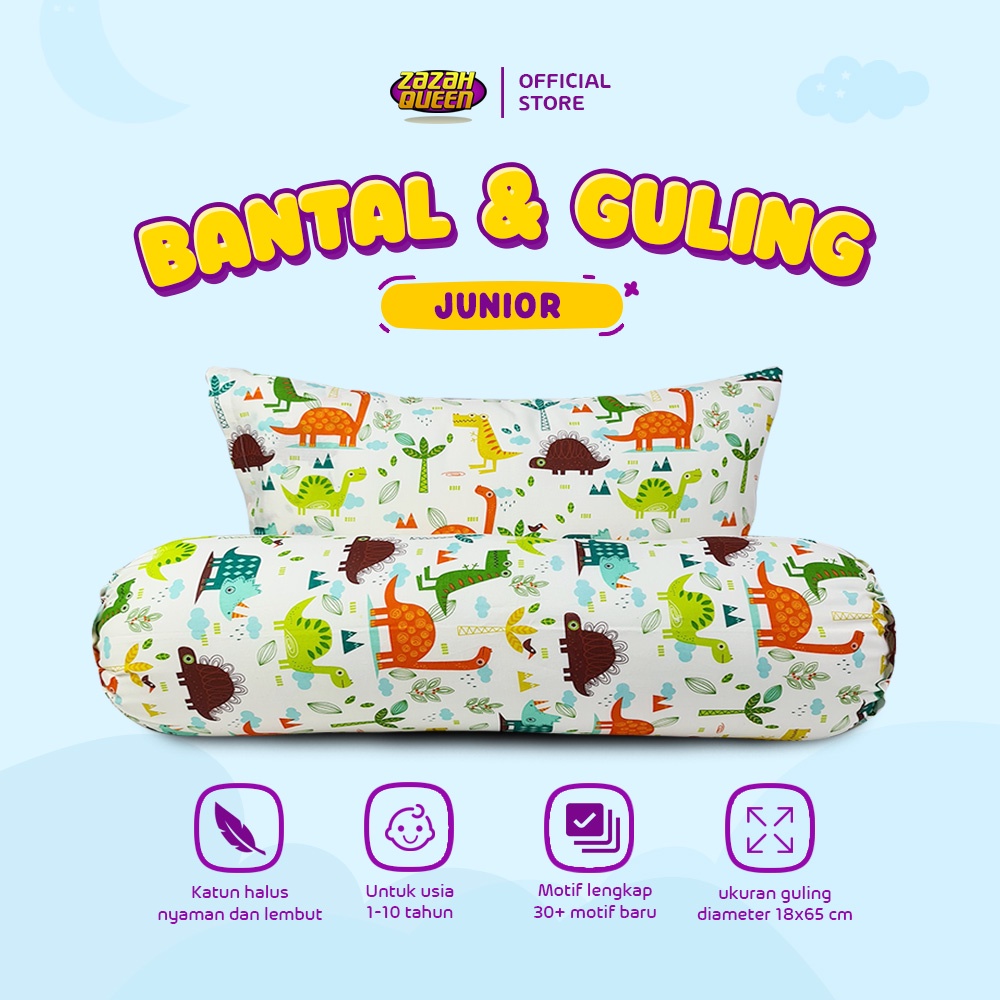 [BAYAR DITEMPAT] Bantal Guling Anak / Bantal Guling Junior