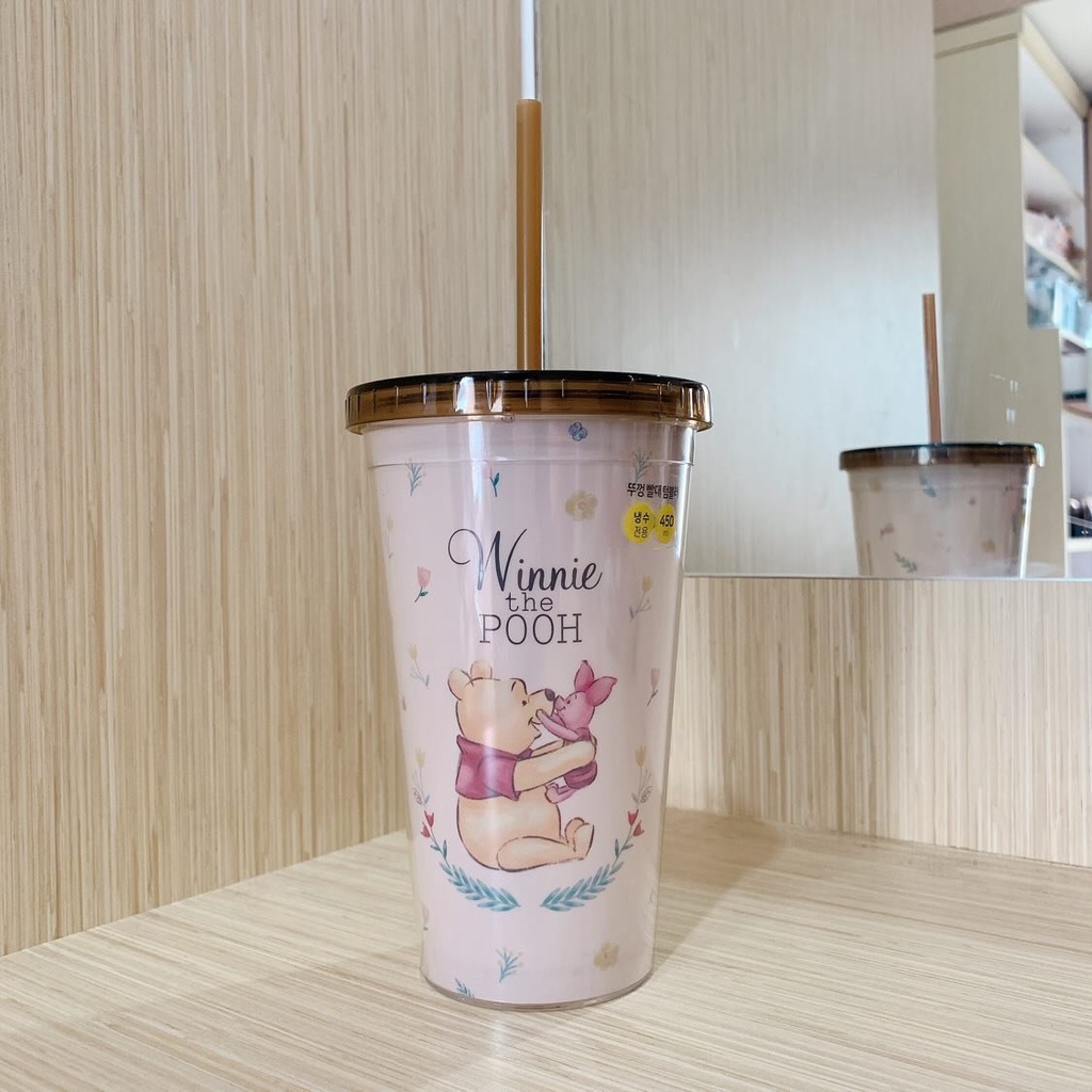 DISNEY x SKYBLUE - POOH tumbler BROWN