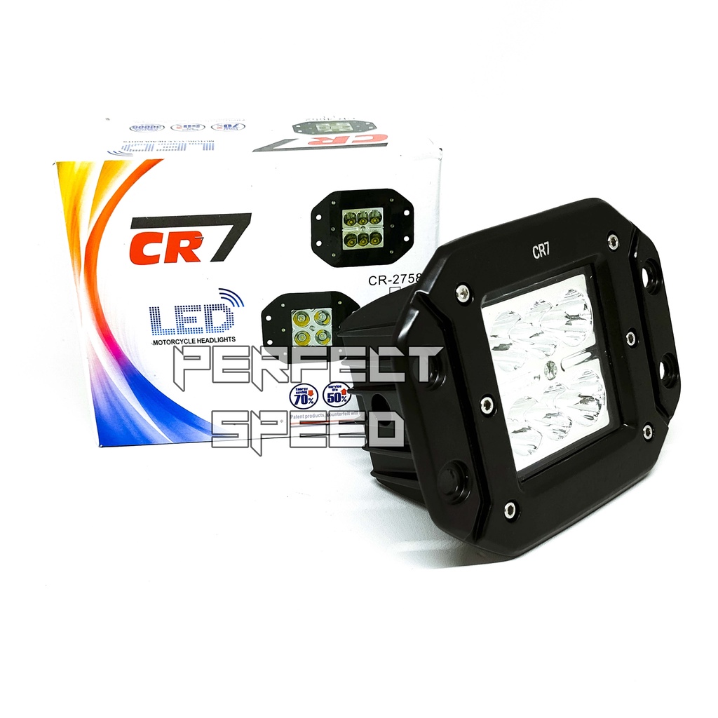 LAMPU TEMBAK MOTOR / MOBIL 6 MATA LED CREE BISA UNTUK REFLEKTOR KLX / CRF / BF / KTM / BAMPER MOBIL