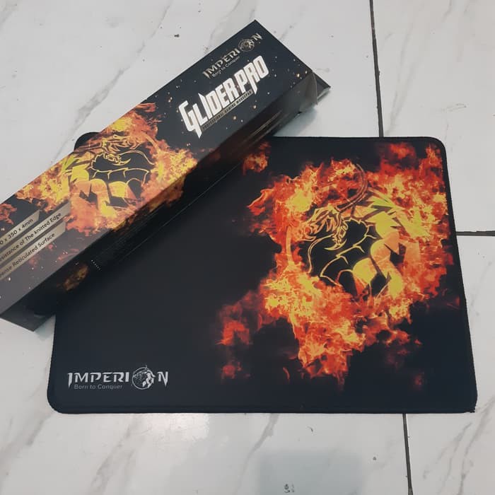 Imperion Glider Pro Gaming Mousepad Speed Halus 20cm X 35cm  Mouse Pad