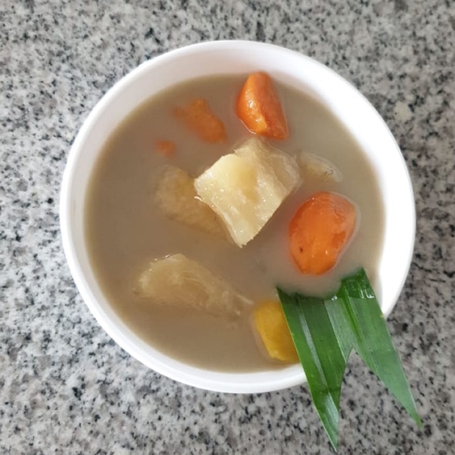 

Kolak pisang campur