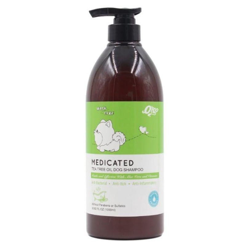 Orgo tea tree oil dog shampoo