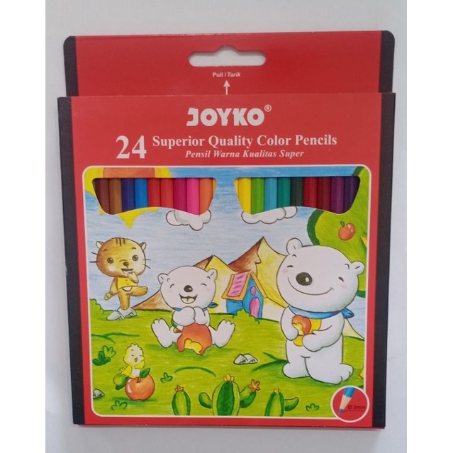 

Pensil Warna Joyko 24 Colors CP-24PB