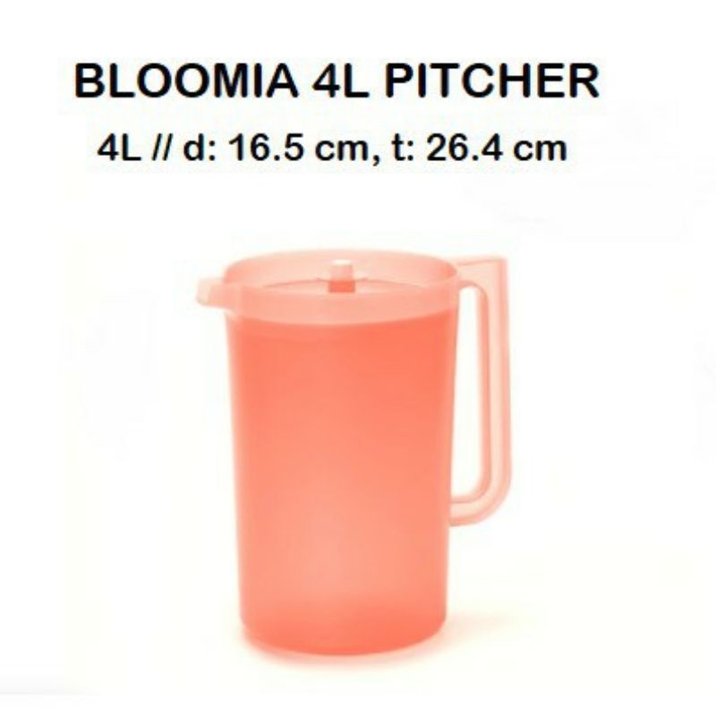 Pitcher Bloomia 4 liter / Tupperware Teko