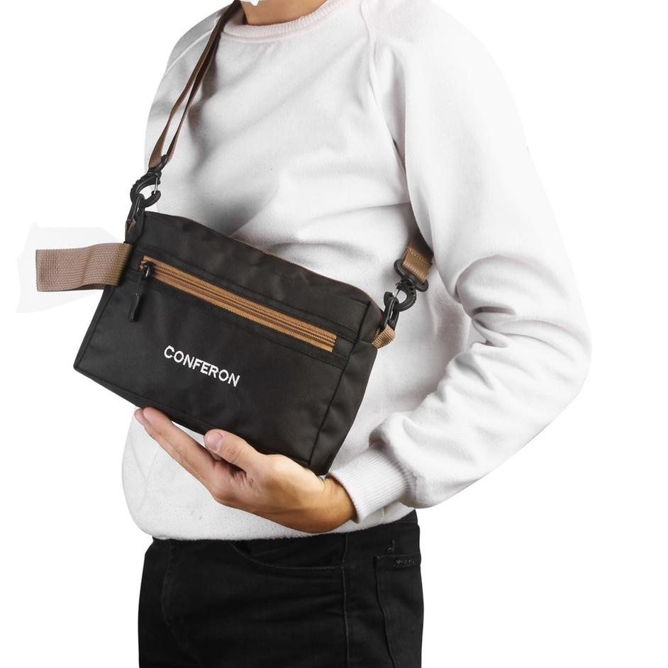SALEE.. Tas Selempang Pria - Bisa Pouch - Conferon 02