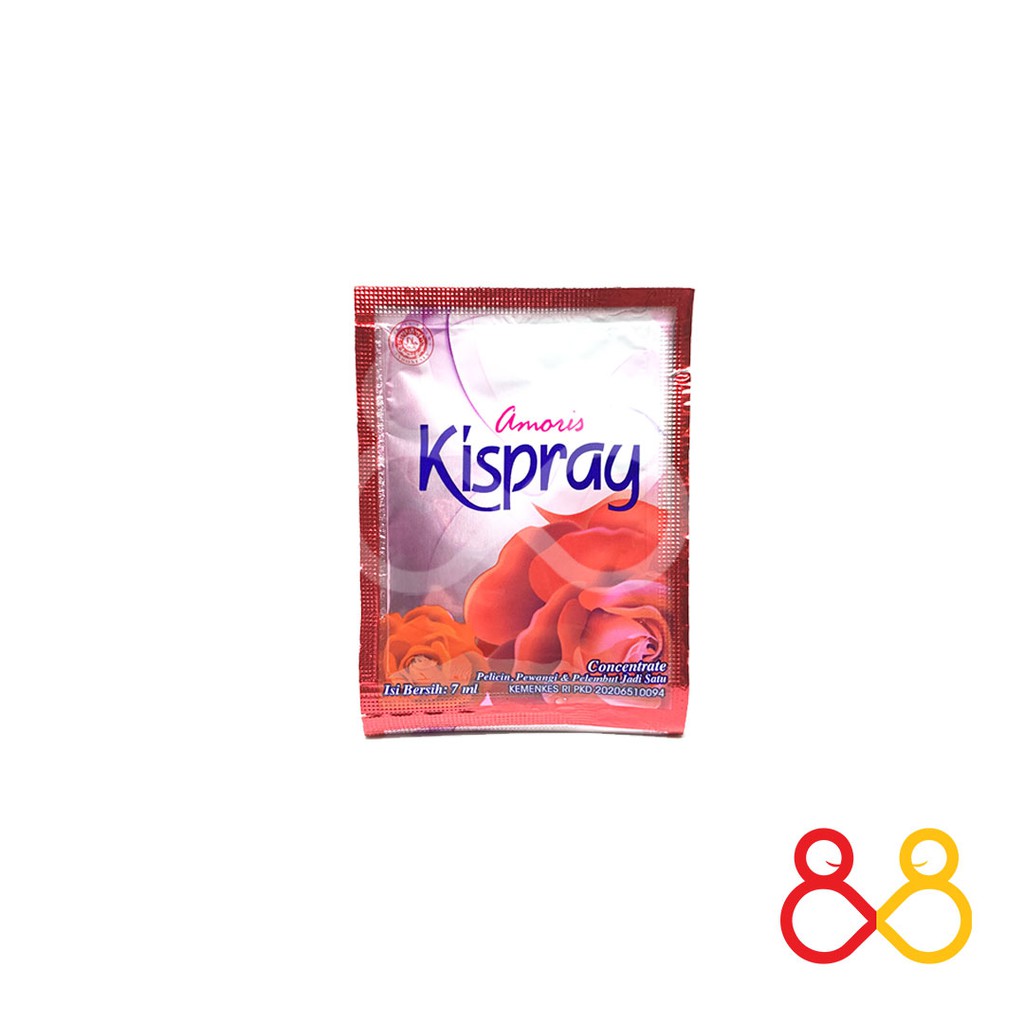 Kispray Amoris Sachet (12 Pcs) - Kispray Merah 7ml