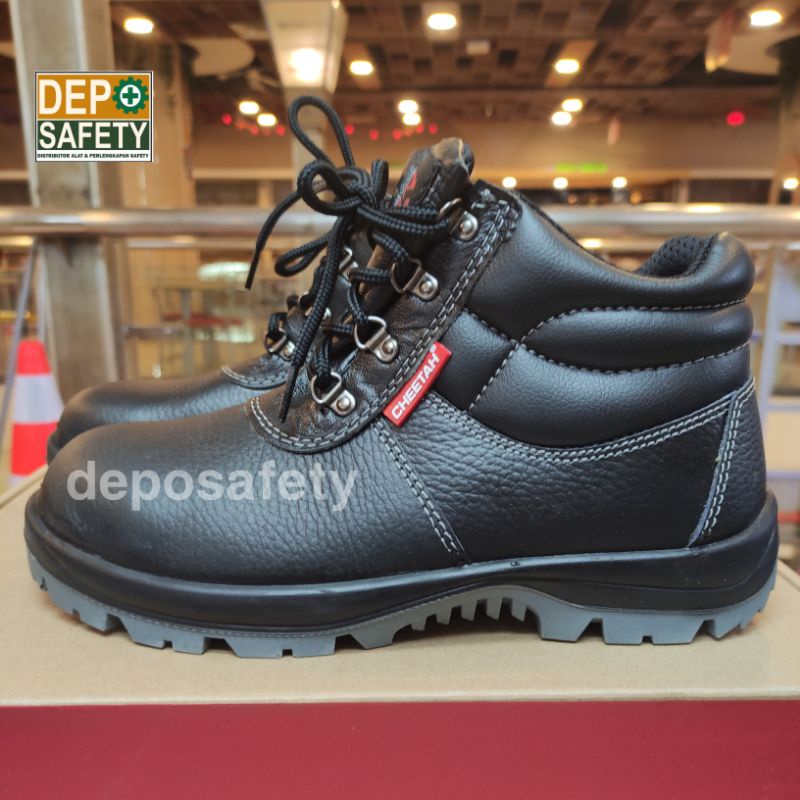 Sepatu Safety Cheetah 7106 Original 100%  - Safety Shoes Cheetah 7106 H BERKUALITAS