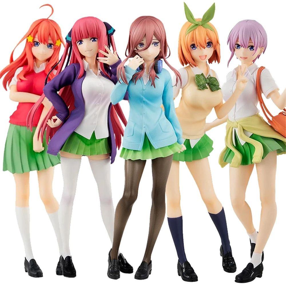 Needway The Quintessential Quintuplets Nakano Itsuki PVC Nakano Miku Nakano Ichika Mainan Model Figure Anime