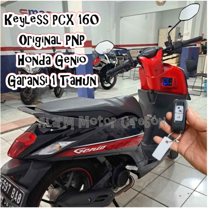 Keyless Honda GENIO Pakai Modul SCU Honda PCX 160