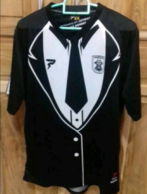 Jersey PSMP Tuxedo ORIGINAL PS 3rd Liga 2 Hitam Mojokerto Putra Nameset INDRA