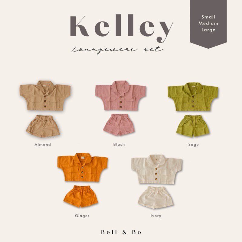 SETELAN BAJU ANAK Kelly SET Bell &amp; Bo