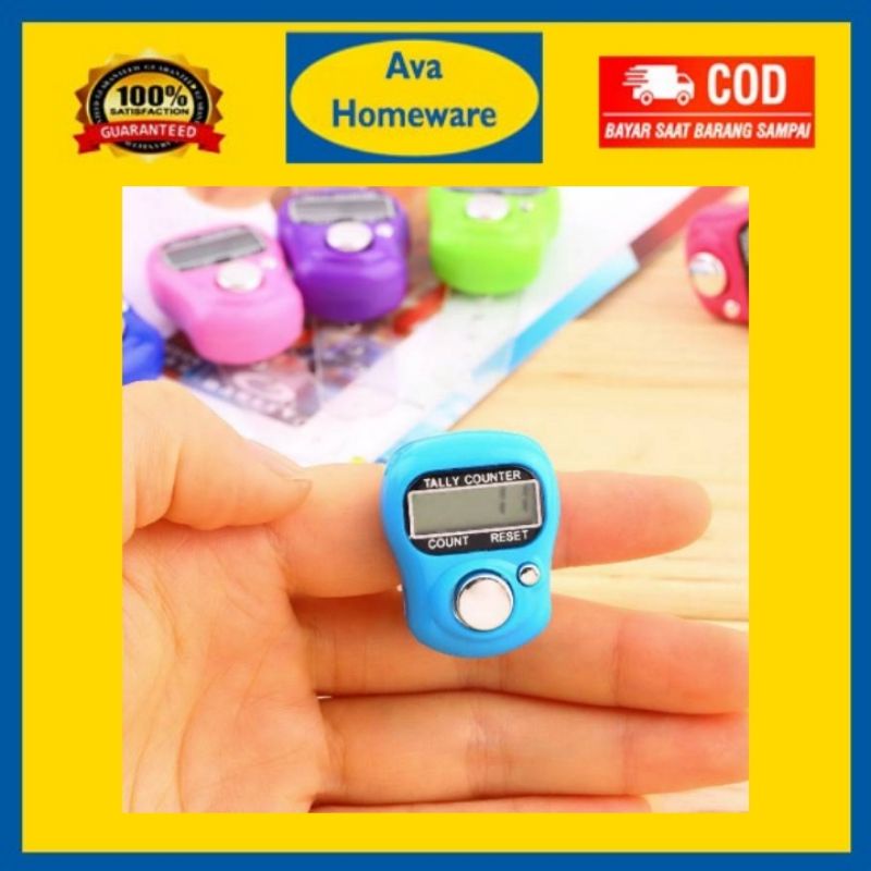 Tasbih Digital Led - AC 326 -  Alat Hitung Penghitung Tasbeh Tasbe Tasbis untuk zikir Dzikir Muslim 