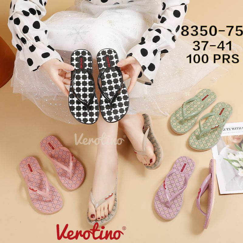Sandal Japit Jelly Wanita Sandal Jepit Verotino 8350 Terbaru Kekinian