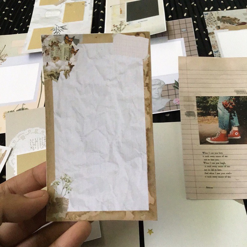 kartu ucapan aesthetic