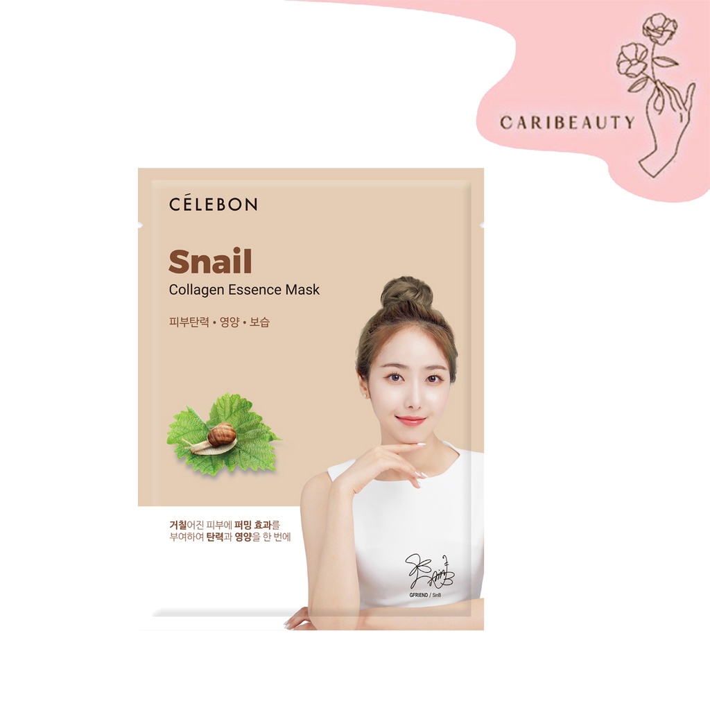 [BPOM] Celebon Snail Collagen Essence Mask