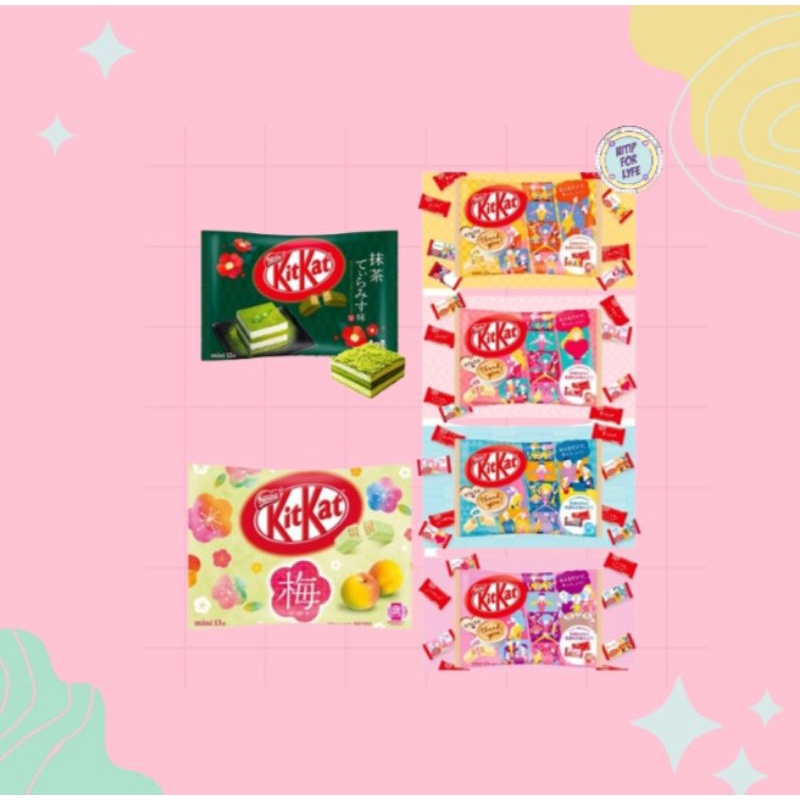 

Coklat KITKAT Mini Japan Limited Edition 118gr