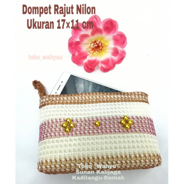 Dompet Rajut/ Dompet Rajut Nilon