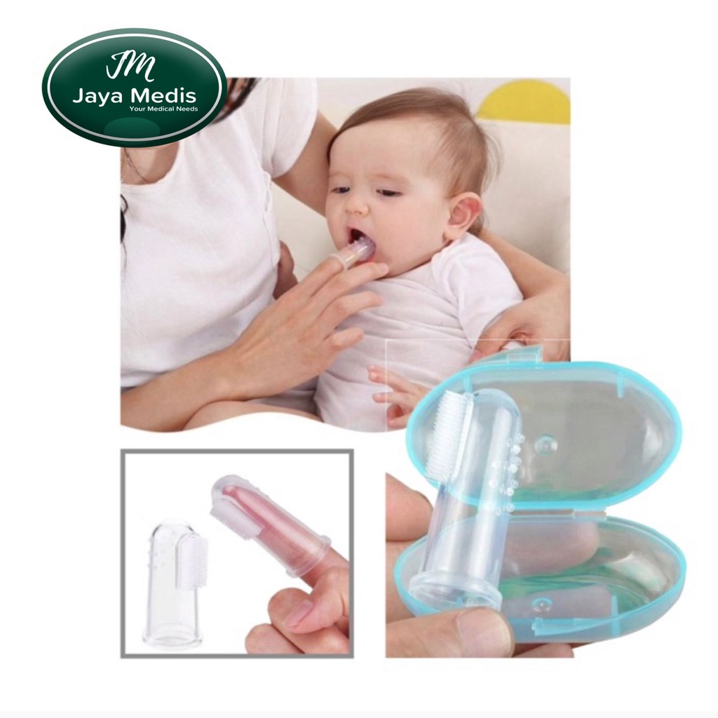 Sikat Gigi Bayi Dengan Jari - Finger Tooth Brush