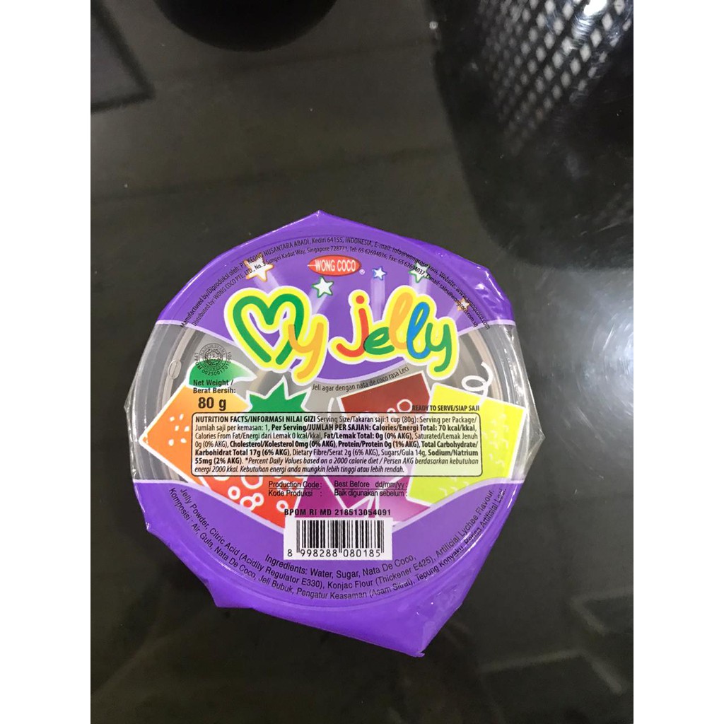 Jual My Jelly Konnyaku Wong Coco Nata De Coco Jelly Cup Indonesia