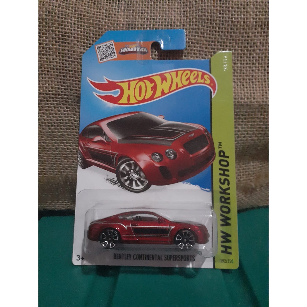 Hot Wheels Bentley Continental Supersports