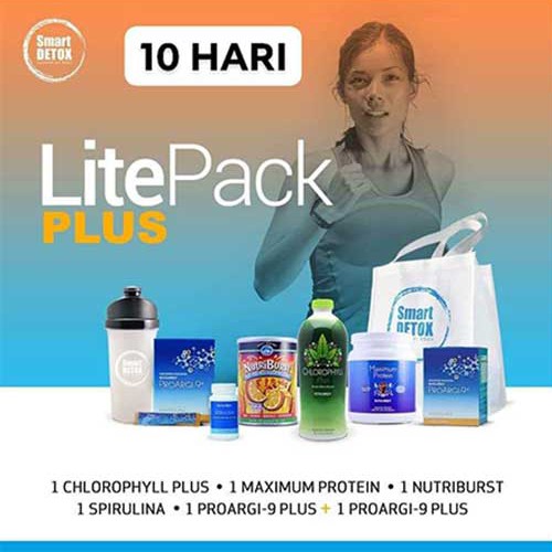 Paket Synergy Smart Detox LitePack Plus -- 10-hari