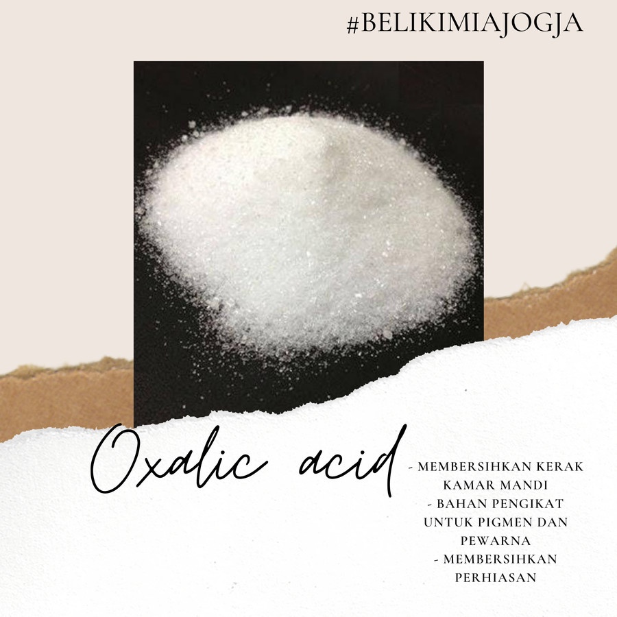 Oxalic Acid / Asam Oksalat / Osasir 1Kg
