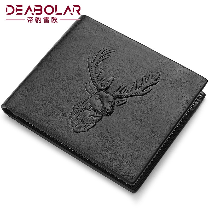 DOMPET LIPAT PRIA KULIT PREMIUM HITAM ERLING WA508B5 PENDEK TIPIS SLOT KARTU UANG SIMPLE KECIL IMPORT COWOK KEREN BRANDED DISTRO LAKI TERBARU BATAM REMAJA KEKINIAN MURAH