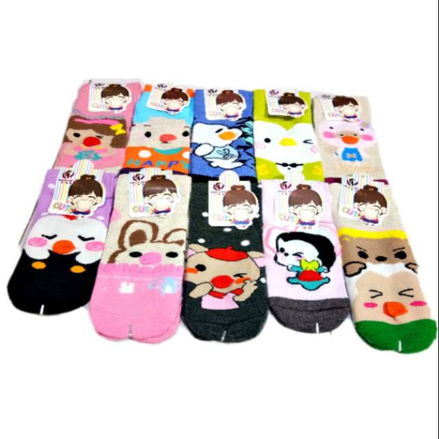 Kaos Kaki Anak CUTE FUN 3D KARAKTER PAUD - TK