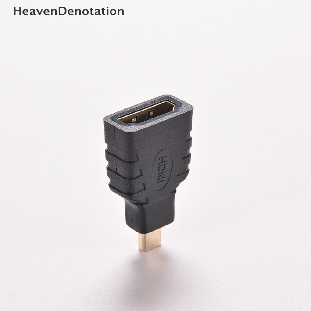 Adapter Konektor Micro Hdmi Tipe D Male Ke Hdmi Tipe A Female Untuk Hdtv