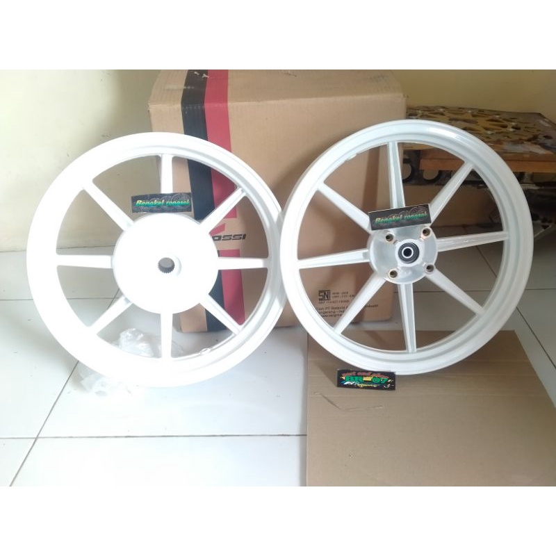 velg v rossi copy rcb Vario 125 Vario 150 pcx beat Scoopy Vario 110 palang 8 warna white velg vrossi