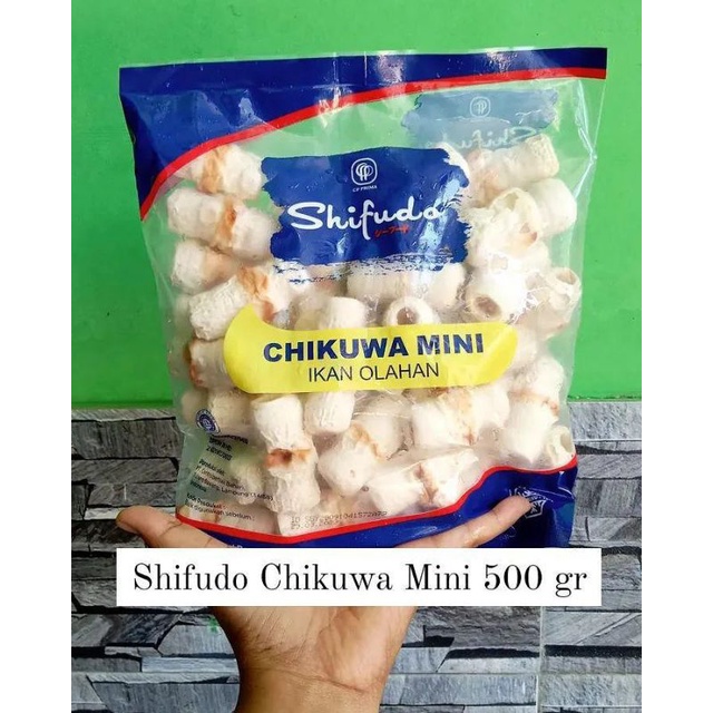 

Shifudo Chikuwa Mini 500 gr - amira frozen food