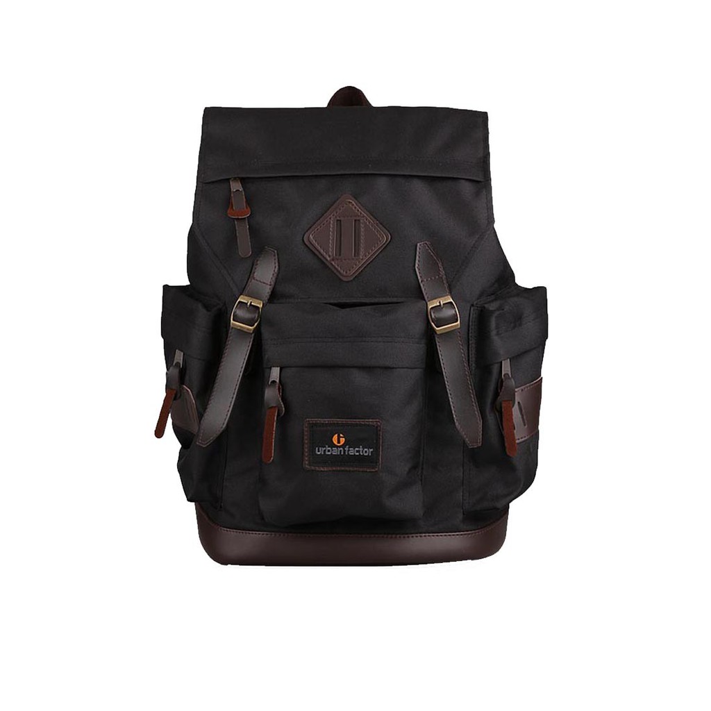Tas Laptop Ransel Backpack Urban Factor Branded Pria Wanita Cowok Cewek Kuliah Sekolah Kerja Murah