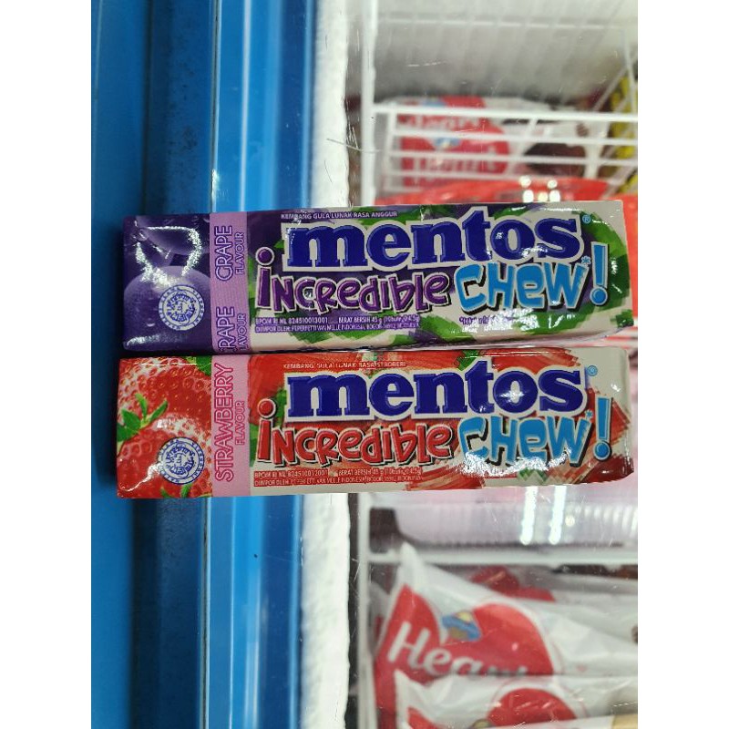 mentos  incredible CHEW 45gr