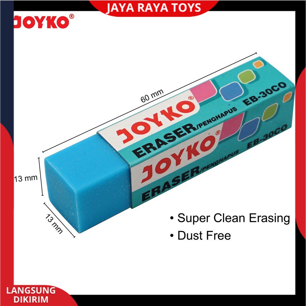 ( PROMO ) Penghapus/Stip Joyko EB-30 COLOUR (1 PCS)